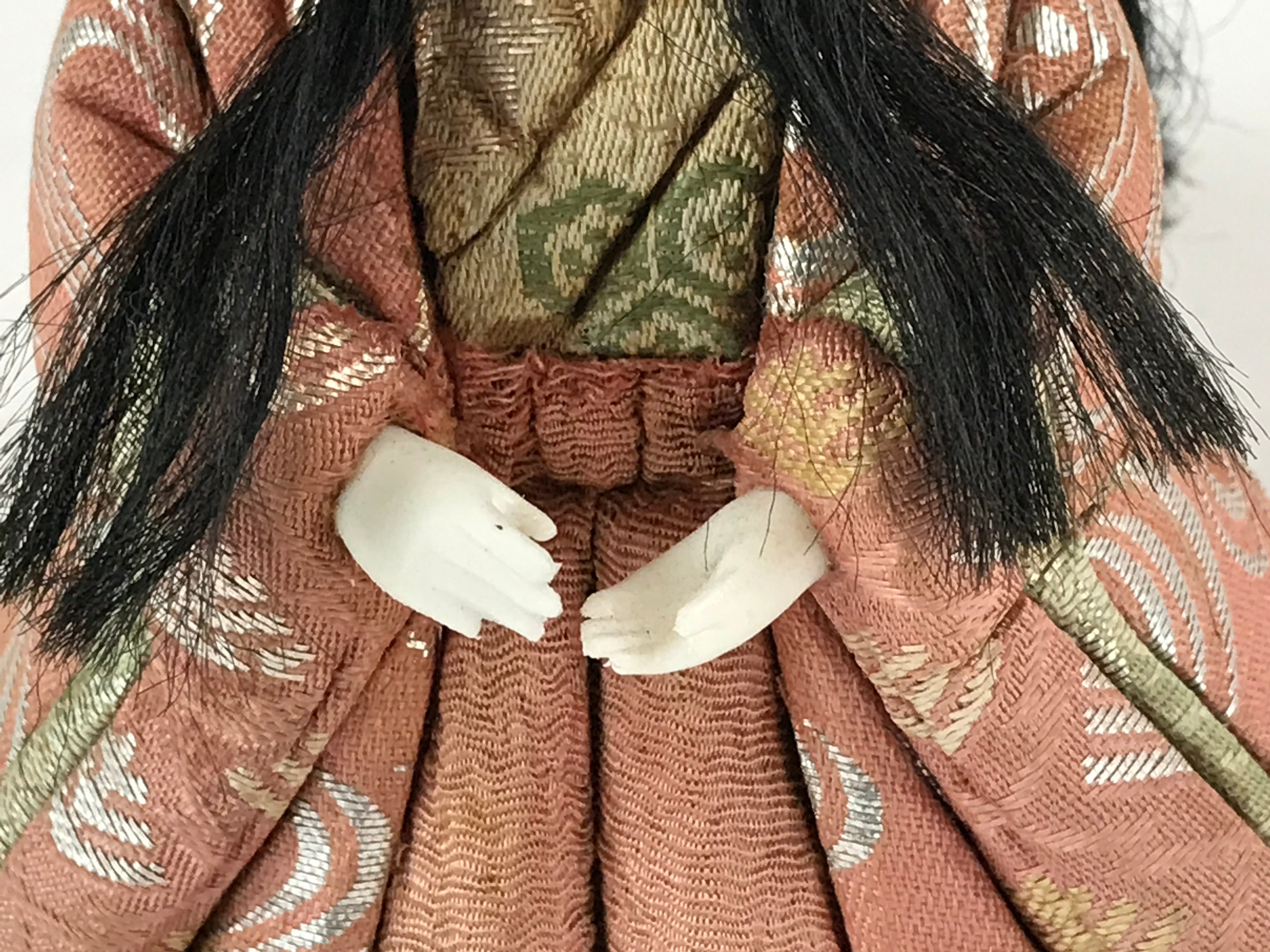 Japanese Hina Doll Ningyo Girl Festival Court Lady Kanjo Ohinasama Matsuri ID523