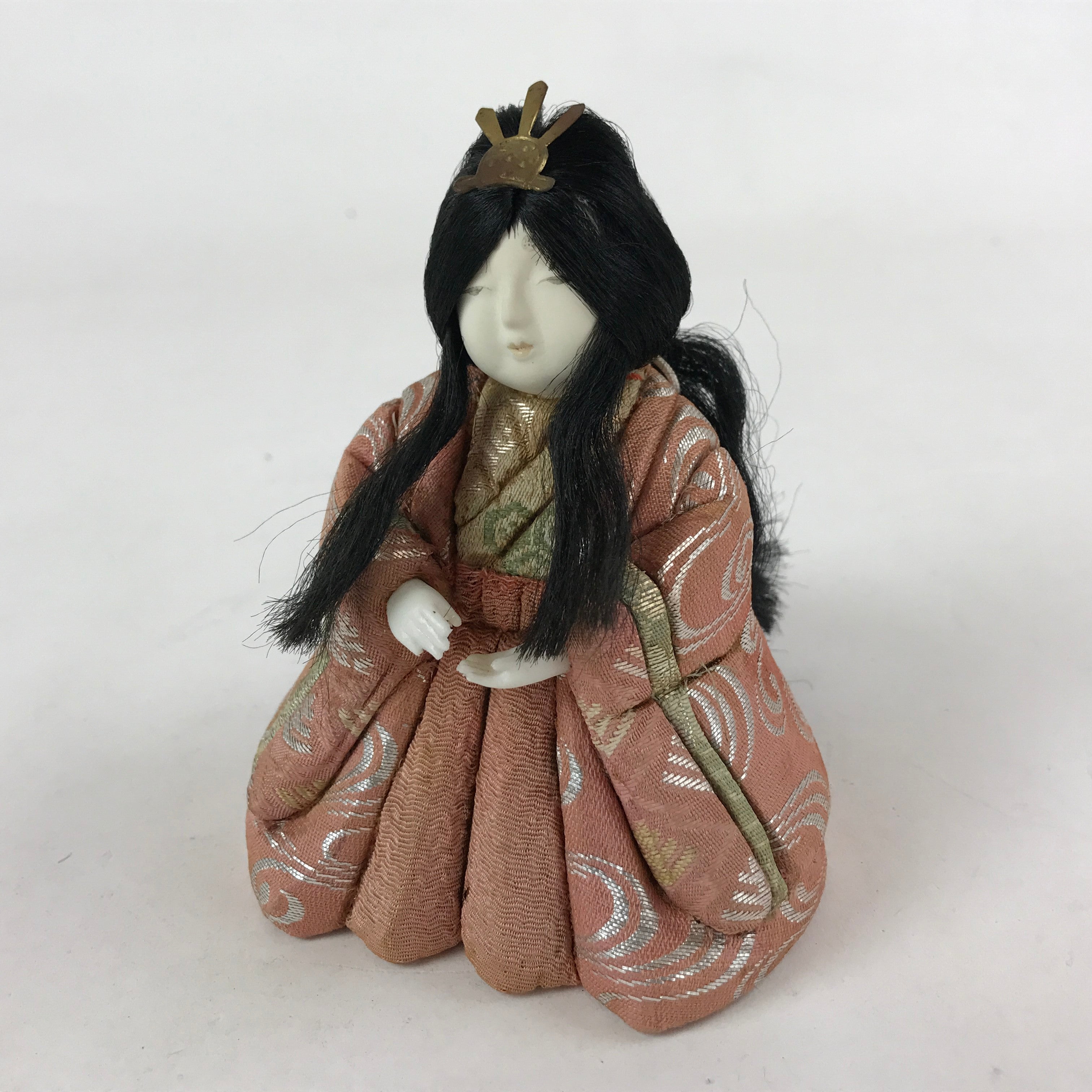 Japanese Hina Doll Ningyo Girl Festival Court Lady Kanjo Ohinasama Matsuri ID523