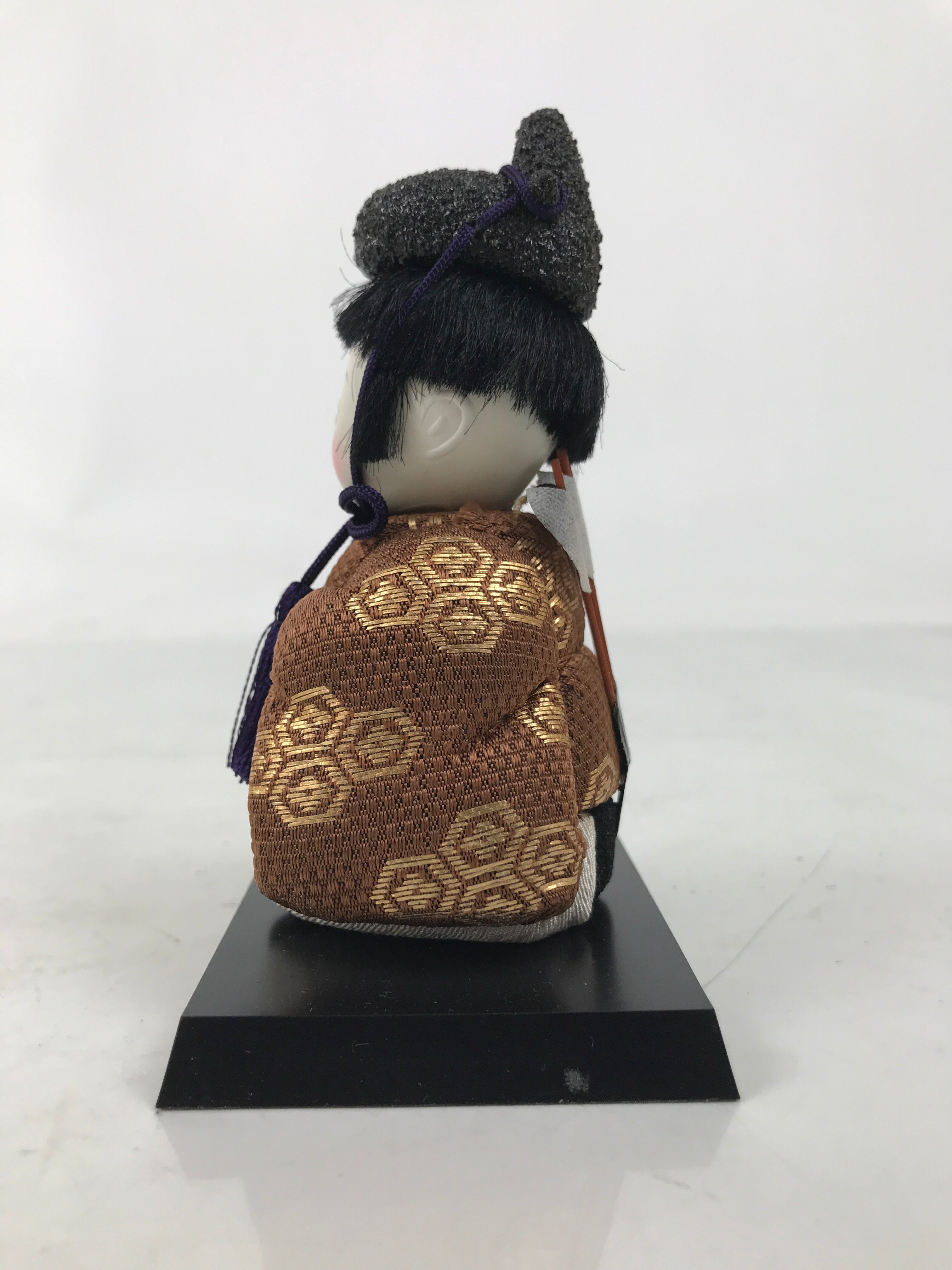 Japanese Hina Doll Ningyo Guard Vtg Girls Day Ohinasama Silk Kimekomi ID633