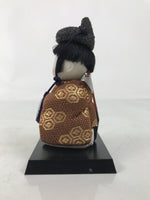 Japanese Hina Doll Ningyo Guard Vtg Girls Day Ohinasama Silk Kimekomi ID633