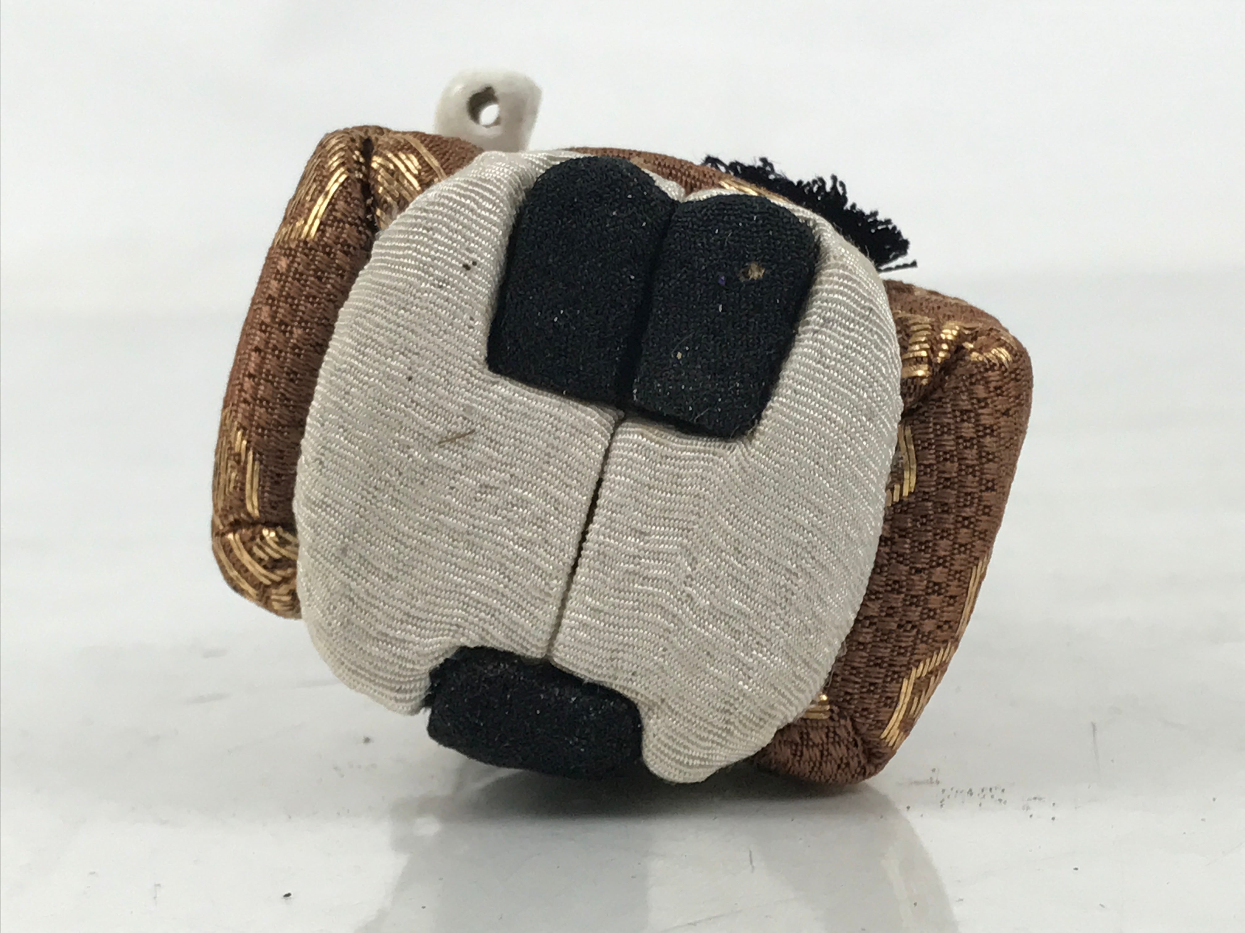 Japanese Hina Doll Ningyo Guard Vtg Girls Day Ohinasama Silk Kimekomi ID633