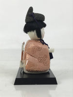 Japanese Hina Doll Ningyo Guard Vtg Girls Day Ohinasama Silk Kimekomi ID634