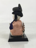Japanese Hina Doll Ningyo Guard Vtg Girls Day Ohinasama Silk Kimekomi ID634