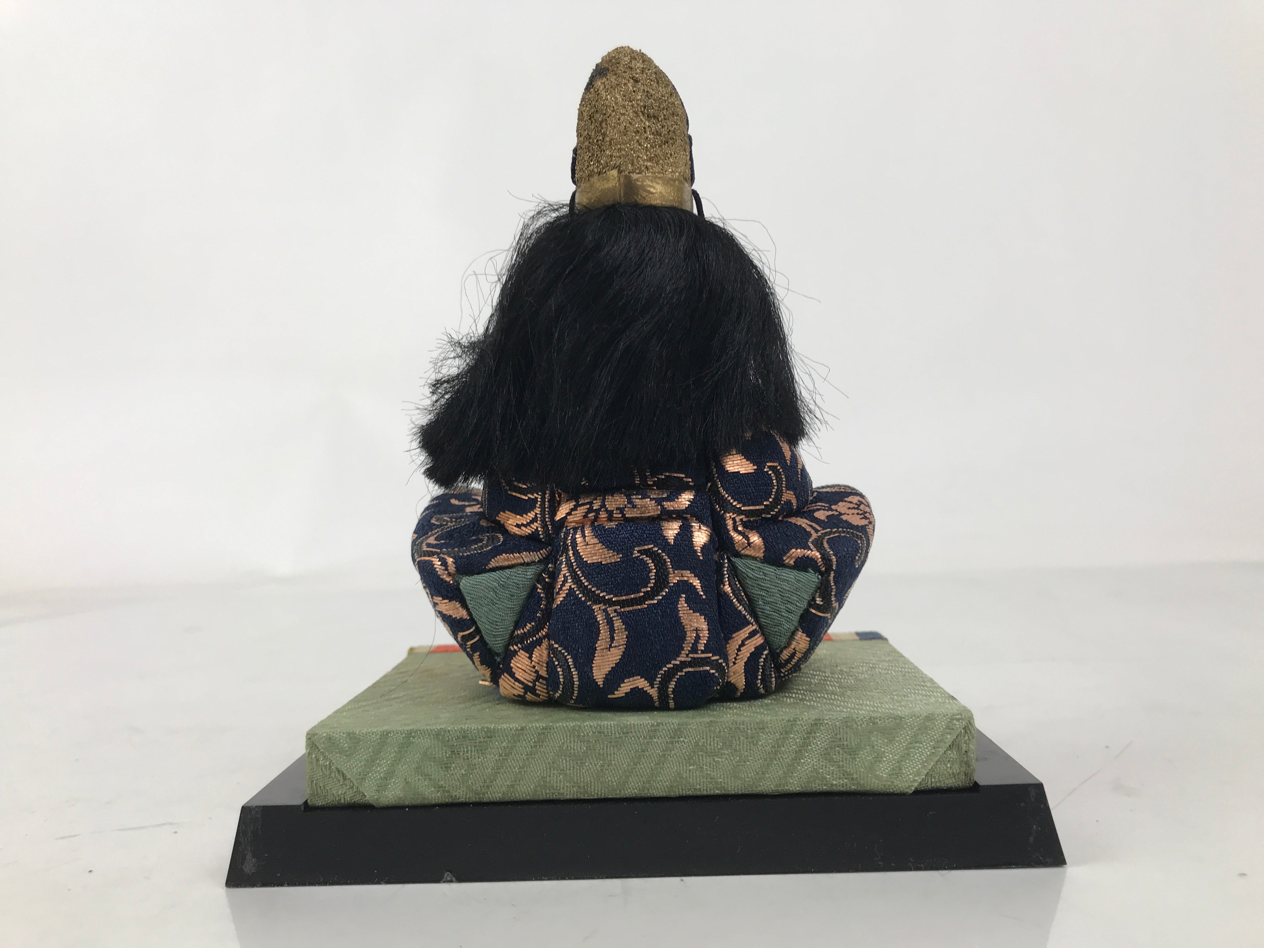 Japanese Hina Doll Ningyo Prince Vtg Girl's Day Ohinasama Silk Kimekomi ID629