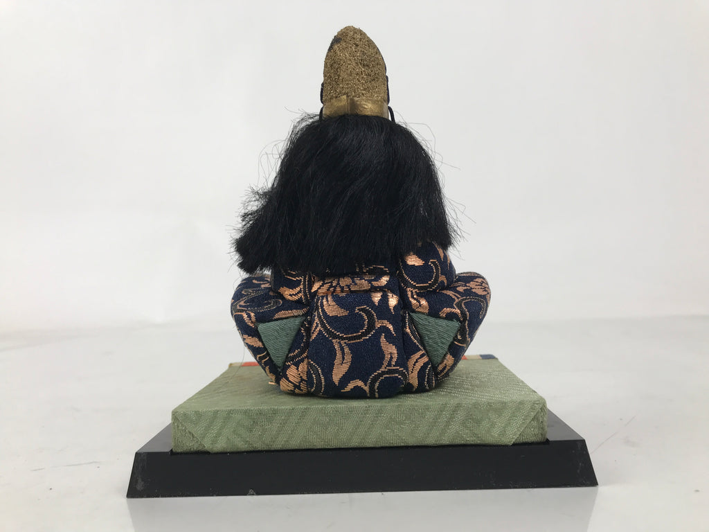 Japanese Hina Doll Ningyo Prince Vtg Girl's Day Ohinasama Silk Kimekomi ID629
