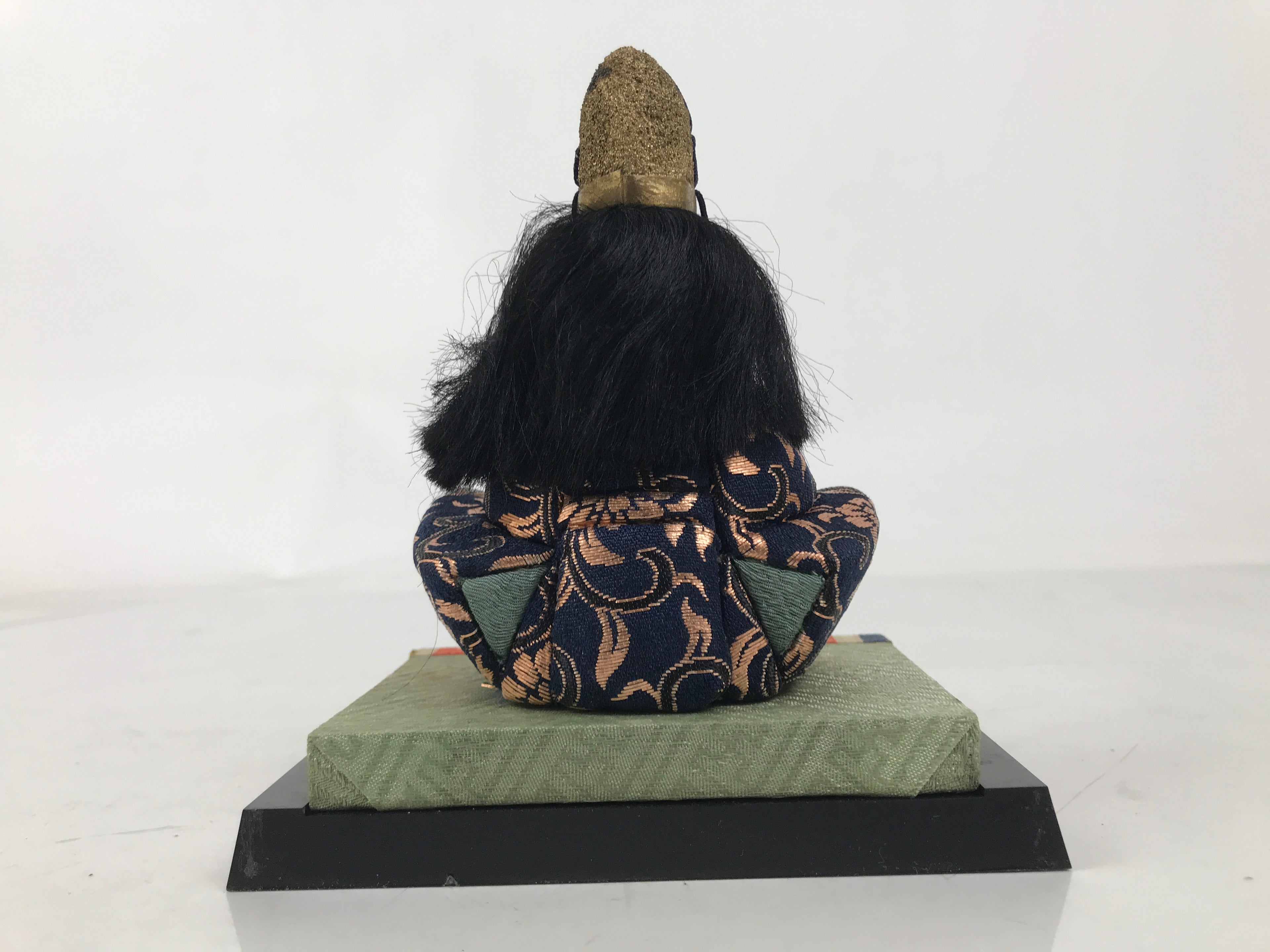 Japanese Hina Doll Ningyo Prince Vtg Girl's Day Ohinasama Silk Kimekomi ID629