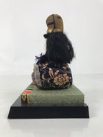 Japanese Hina Doll Ningyo Prince Vtg Girl's Day Ohinasama Silk Kimekomi ID629