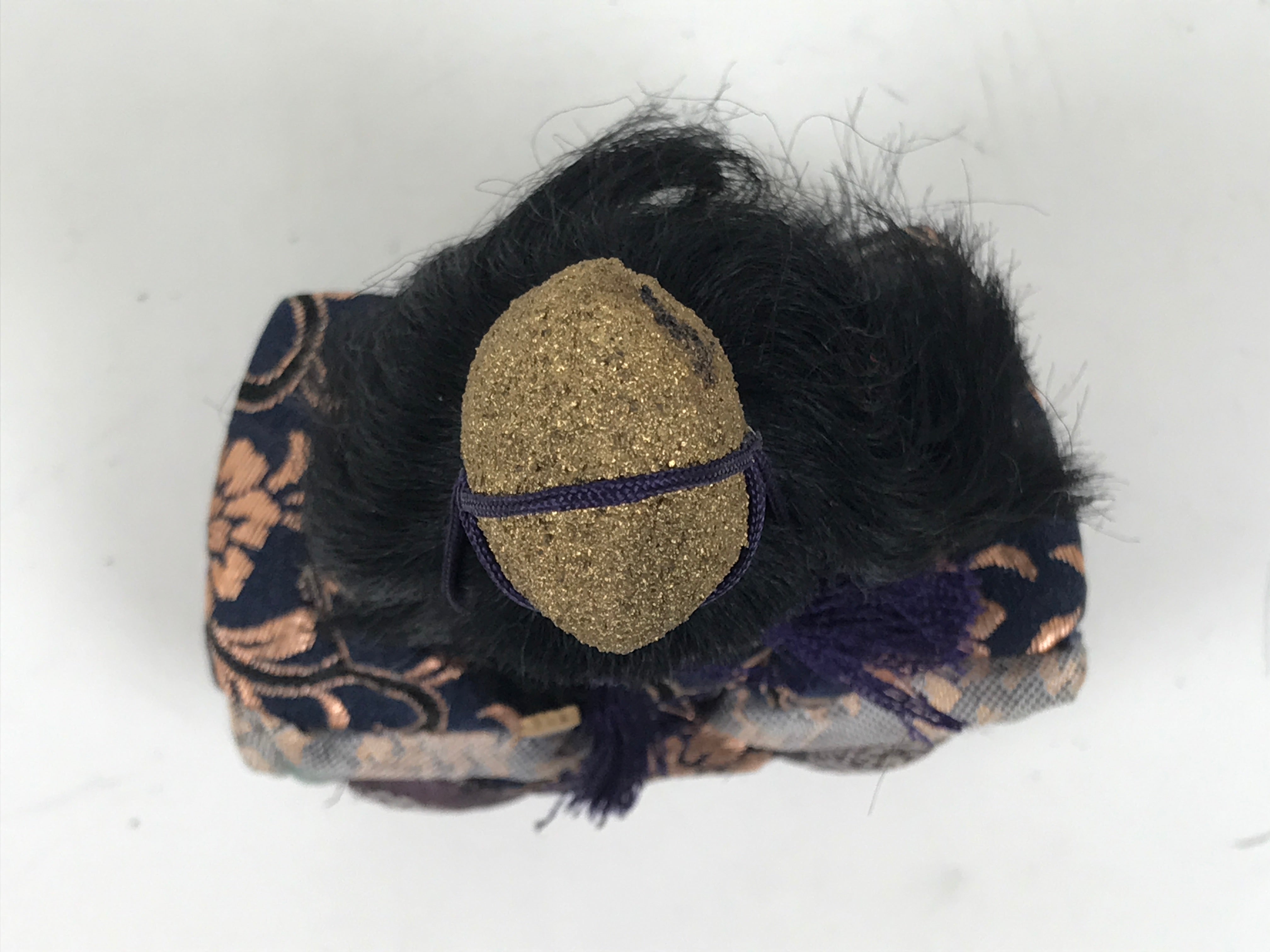 Japanese Hina Doll Ningyo Prince Vtg Girl's Day Ohinasama Silk Kimekomi ID629