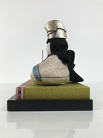 Japanese Hina Doll Ningyo Prince Vtg Girl's Day Ohinasama Silk Kimekomi ID664