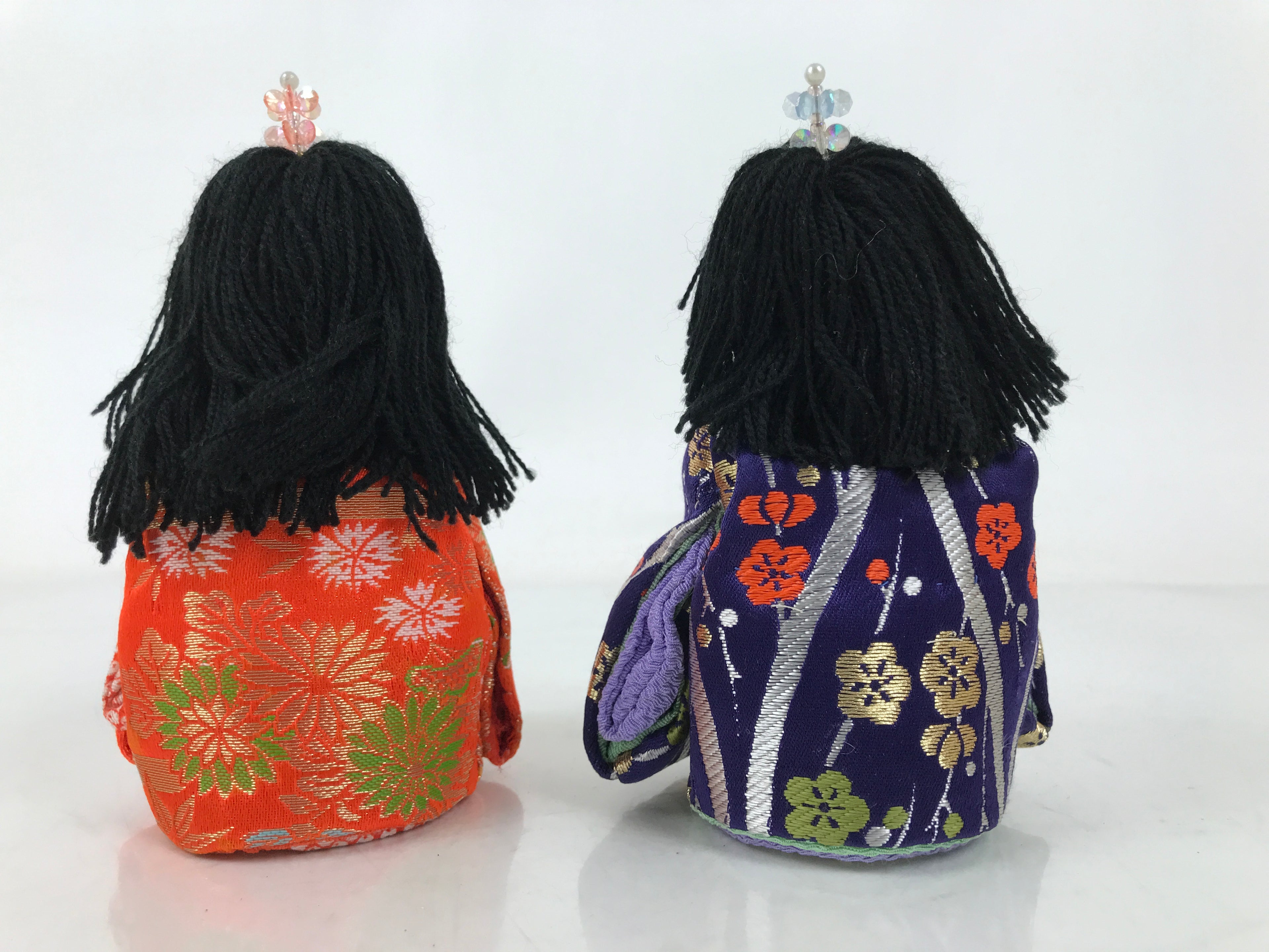 Japanese Hina Doll Ningyo Princess Prince Vtg Girl's Day Ohinasama Pair ST24