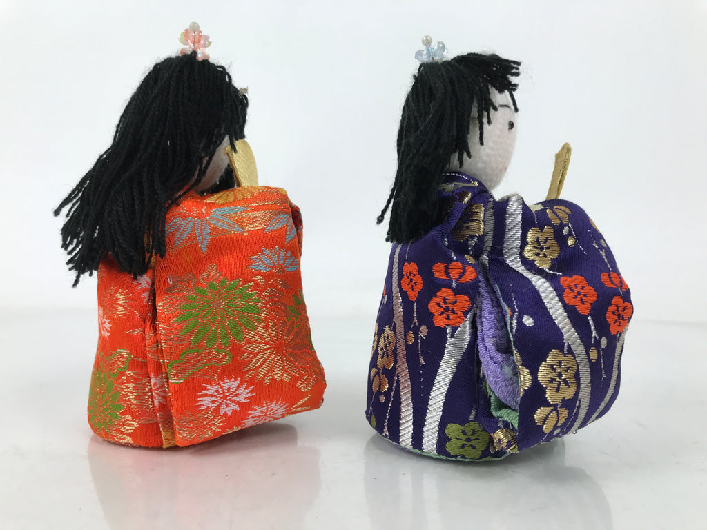 Japanese Hina Doll Ningyo Princess Prince Vtg Girl's Day Ohinasama Pair ST24