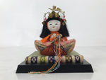 Japanese Hina Doll Ningyo Princess Vtg Girl's Day Ohinasama Silk Kimekomi ID628