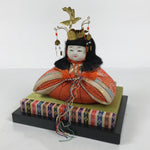 Japanese Hina Doll Ningyo Princess Vtg Girl's Day Ohinasama Silk Kimekomi ID663