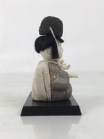 Japanese Hina Doll Ningyo Shichou Man Servant Vtg Girls Day Silk Kimekomi ID636