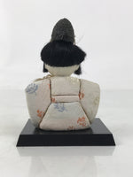 Japanese Hina Doll Ningyo Shichou Man Servant Vtg Girls Day Silk Kimekomi ID636