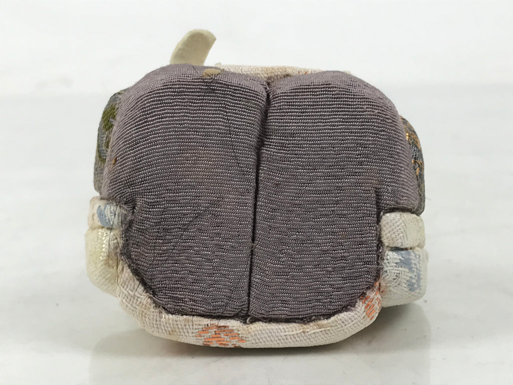 Japanese Hina Doll Ningyo Shichou Man Servant Vtg Girls Day Silk Kimekomi ID636