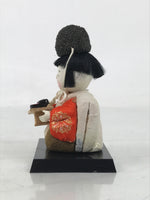 Japanese Hina Doll Ningyo Shichou Man Servant Vtg Girls Day Silk Kimekomi ID637