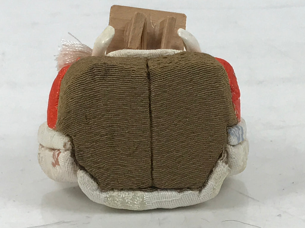 Japanese Hina Doll Ningyo Shichou Man Servant Vtg Girls Day Silk Kimekomi ID637