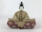 Japanese Hina Doll Nyngo Girl's Day Prince Vtg Ohinasama Matsuri Silk ID529