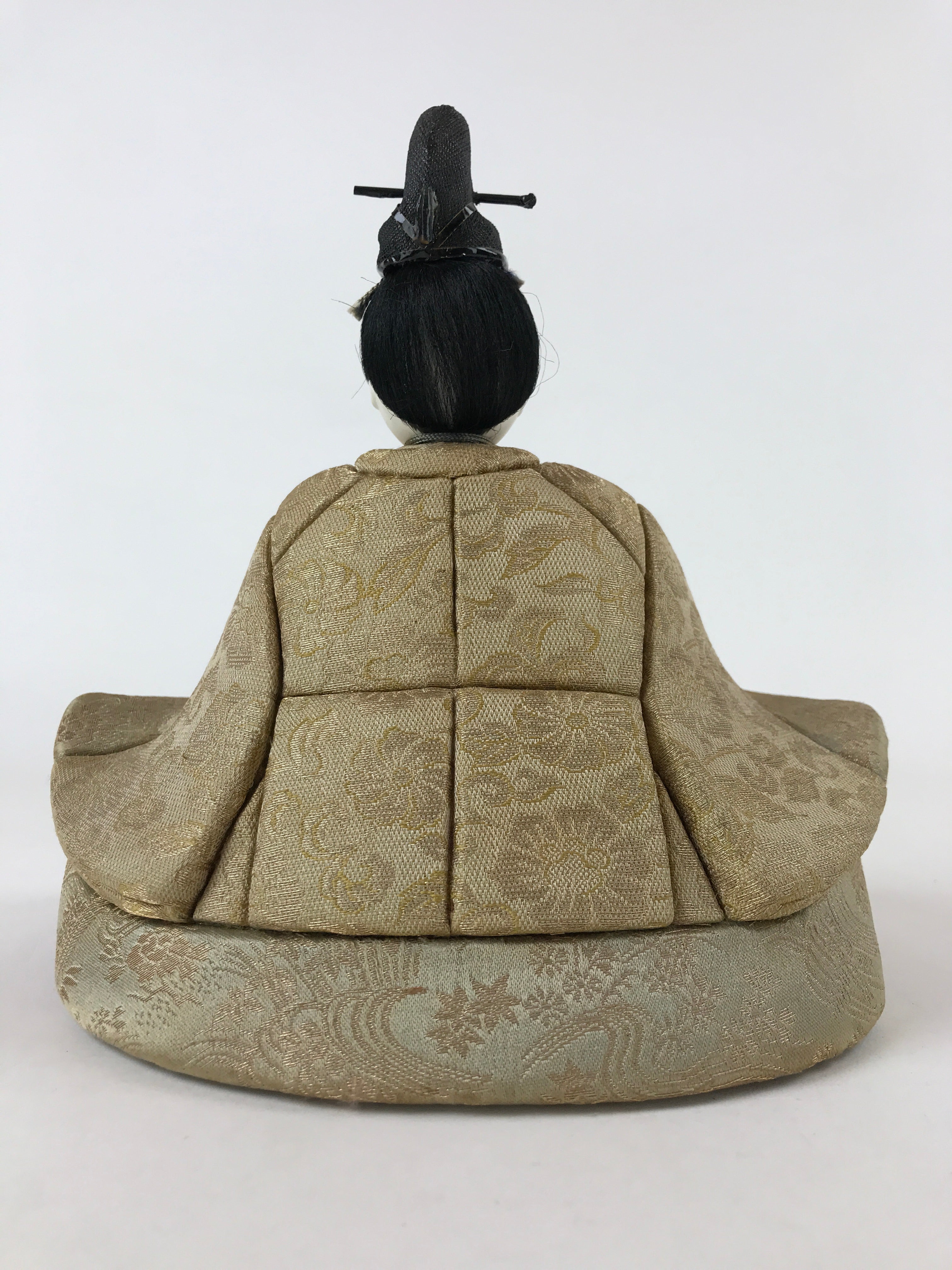 Japanese Hina Doll Nyngo Girl's Day Prince Vtg Ohinasama Matsuri Silk ID529