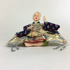 Japanese Hina Doll Servant Vtg Expressive Smile Face Girls Day Decor ID341