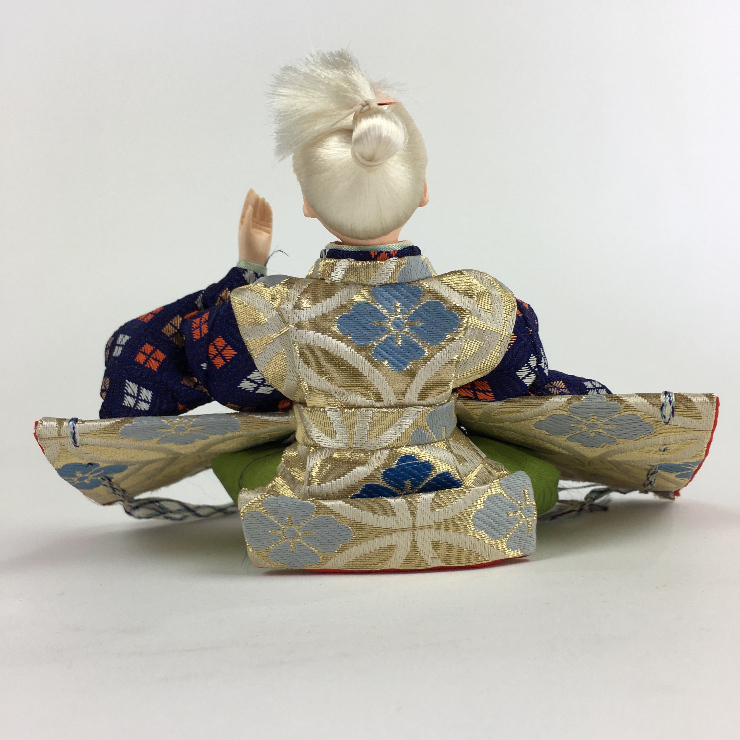 Japanese Hina Doll Servant Vtg Expressive Smile Face Girls Day Decor ID341