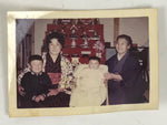 Japanese Hina Matsuri Girl Day Family Photograph Vtg Doll Festival Color PH253