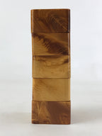 Japanese Hinoki Wood Sake Cup 5P Set Vtg Guinomi Hinoki Handcrafted G100