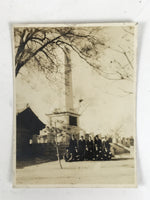 Japanese Hotan 6th Regiment Monument China Travel Photograph Vtg Sepia PH185