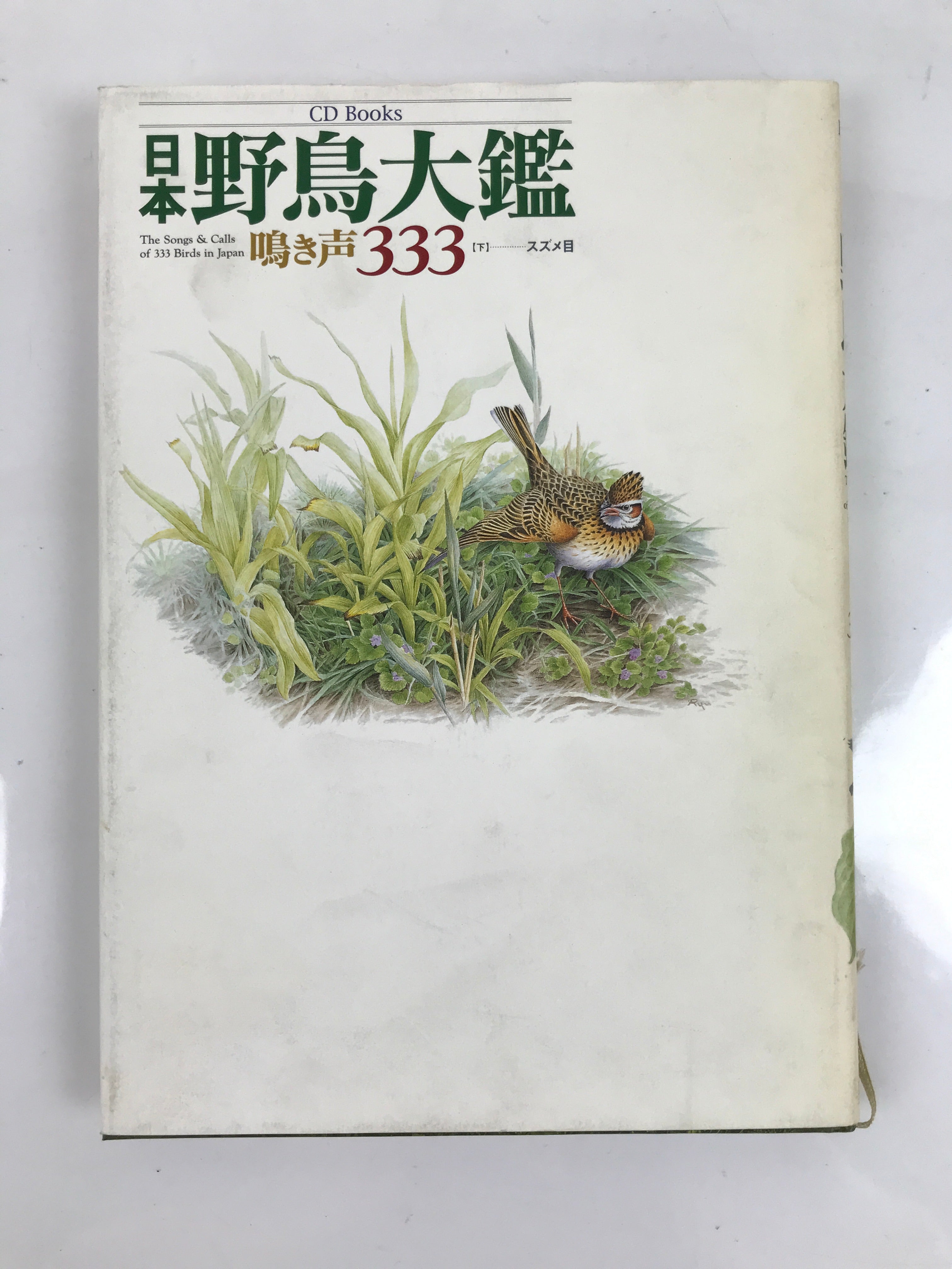 Japanese Illustrated Book Vtg 333 Birds Passeriformes Encyclopedia HN19