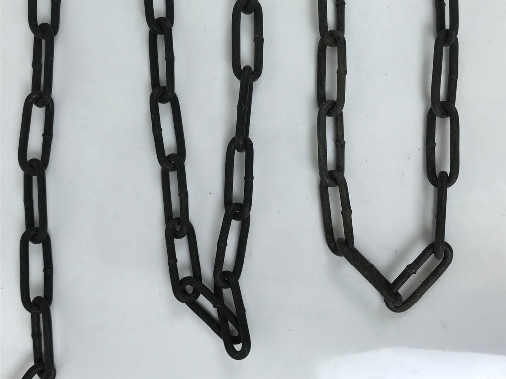 Japanese Imitation Metal Toy Ninja Kusarigama Vtg Sickle Chain Performance JK842