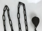Japanese Imitation Metal Toy Ninja Kusarigama Vtg Sickle Chain Performance JK842