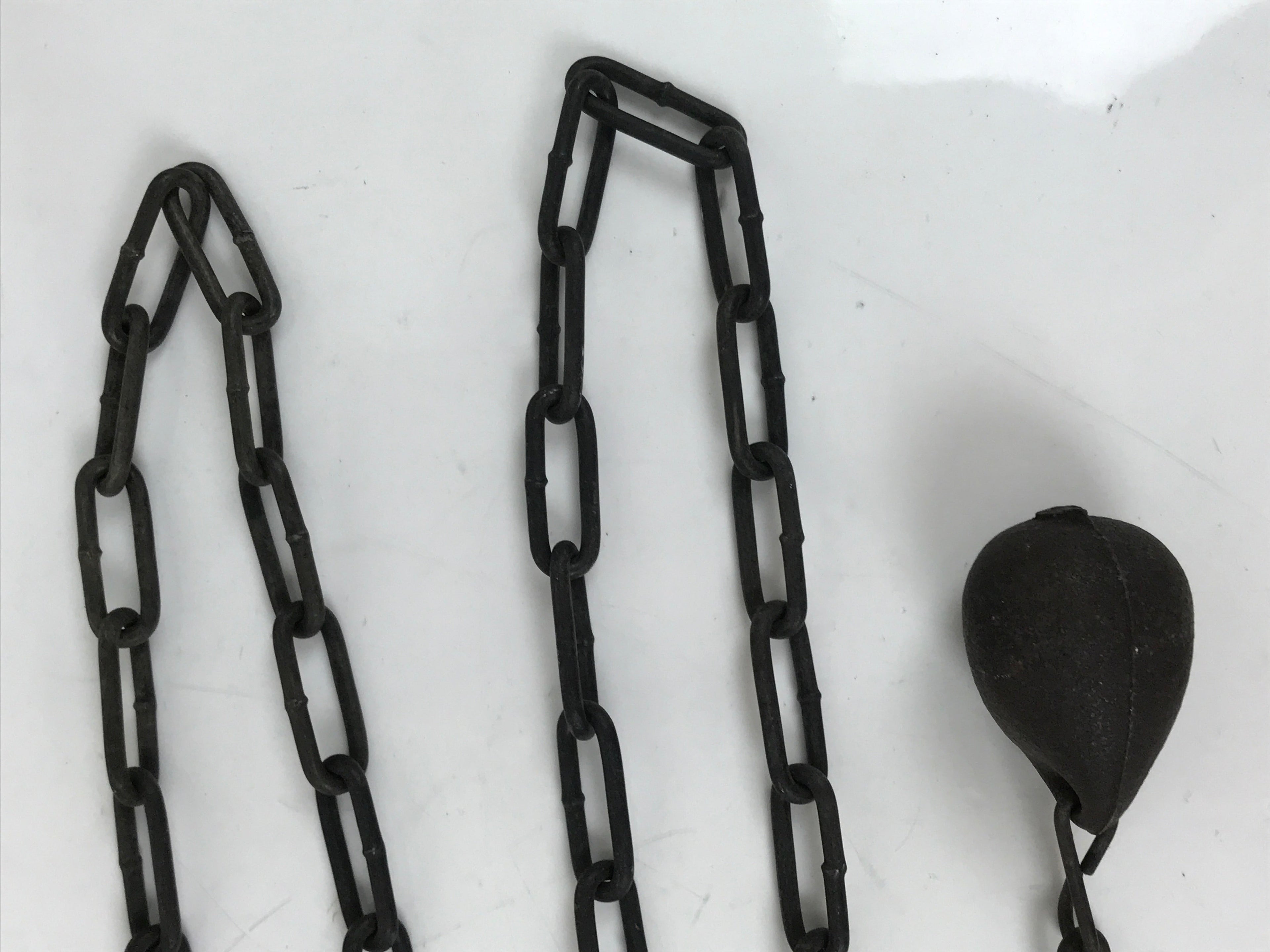 Japanese Imitation Metal Toy Ninja Kusarigama Vtg Sickle Chain Performance JK842