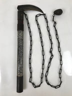 Japanese Imitation Metal Toy Ninja Kusarigama Vtg Sickle Chain Performance JK842