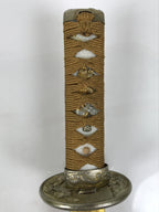 Japanese Imitation Metal Toy Sword Samurai Tanto Katana Nashiji Lacquer JK941