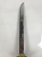 Japanese Imitation Metal Toy Sword Samurai Tanto Katana Nashiji Lacquer JK941