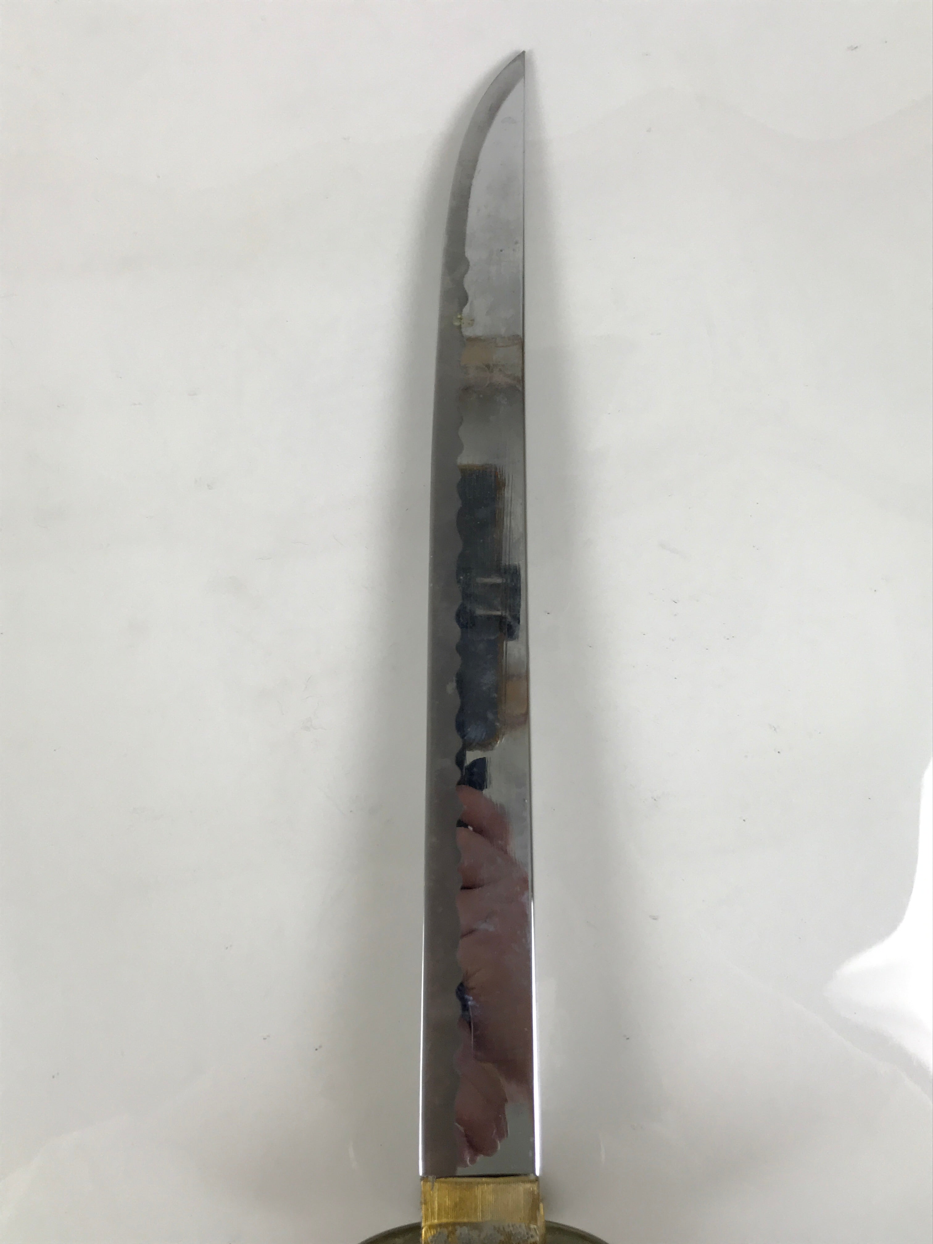 Japanese Imitation Metal Toy Sword Samurai Tanto Katana Nashiji Lacquer JK941