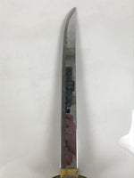 Japanese Imitation Metal Toy Sword Samurai Tanto Katana Nashiji Lacquer JK941