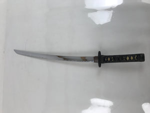 Japanese Imitation Metal Toy Sword Vtg Chisa Katana Wakizashi Black Dragon JK783