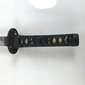 Japanese Imitation Metal Toy Sword Vtg Chisa Katana Wakizashi Black Dragon JK783