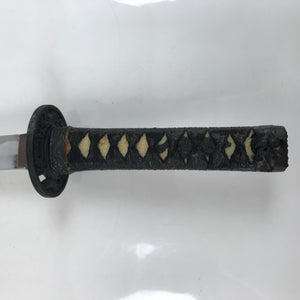 Japanese Imitation Metal Toy Sword Vtg Chisa Katana Wakizashi Black Dragon JK783