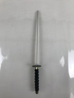 Japanese Imitation Metal Toy Sword Vtg Chisa Katana Wakizashi Black Gold JK780