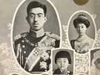 Japanese Imperial Family Portrait 1930 Hirohito Emperor Showa Printed FL372