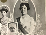 Japanese Imperial Family Portrait 1930 Hirohito Emperor Showa Printed FL372