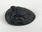 Japanese Inkpot Inkstone Suzuri Sumi Calligraphy Shodo Shuji Tool Turtle SZ54
