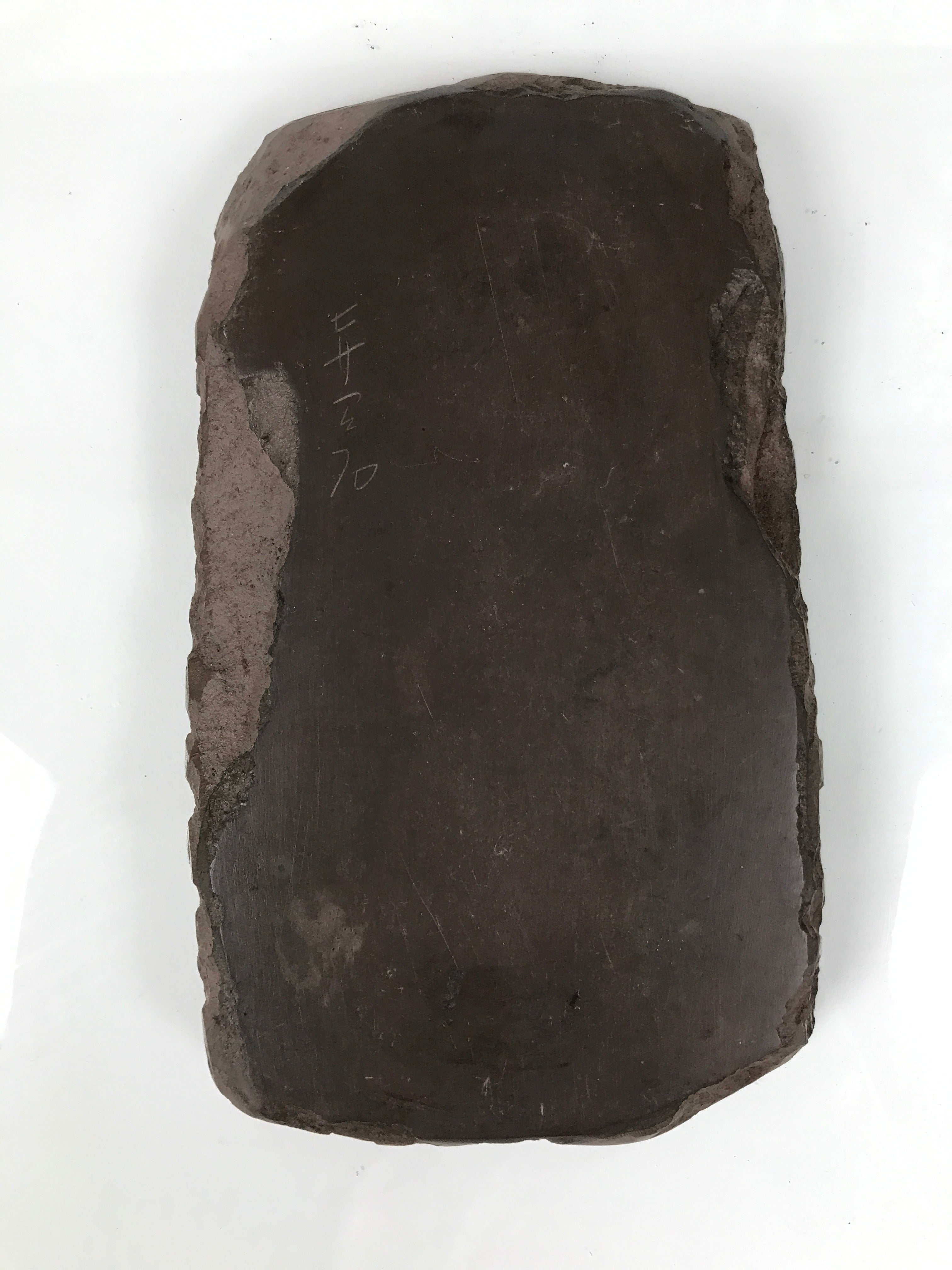 Japanese Inkstone Suzuri Vtg Sumi Grinder Calligraphy Shodo Shuji Tool SZ64