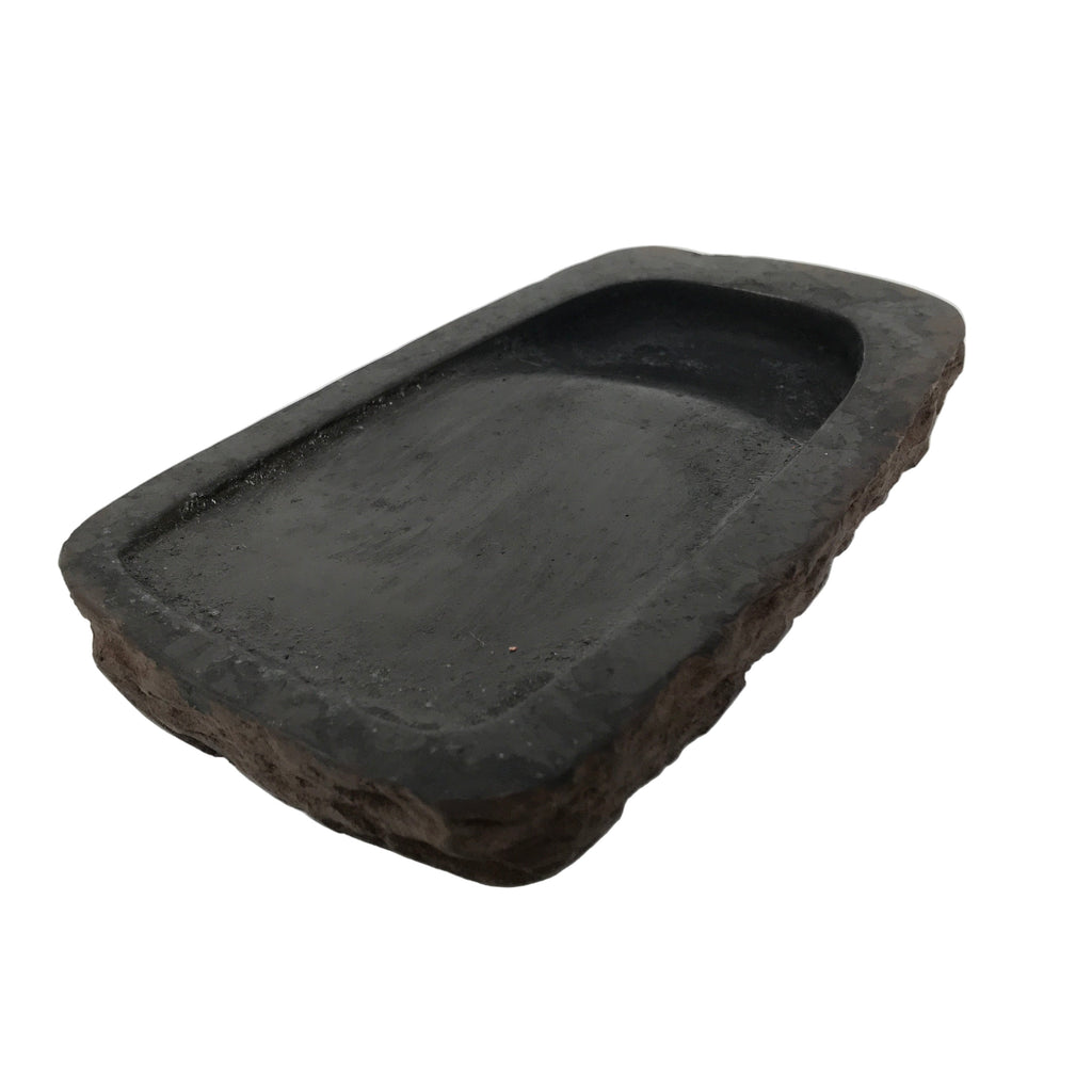 Japanese Inkstone Suzuri Vtg Sumi Grinder Calligraphy Shodo Shuji Tool SZ64