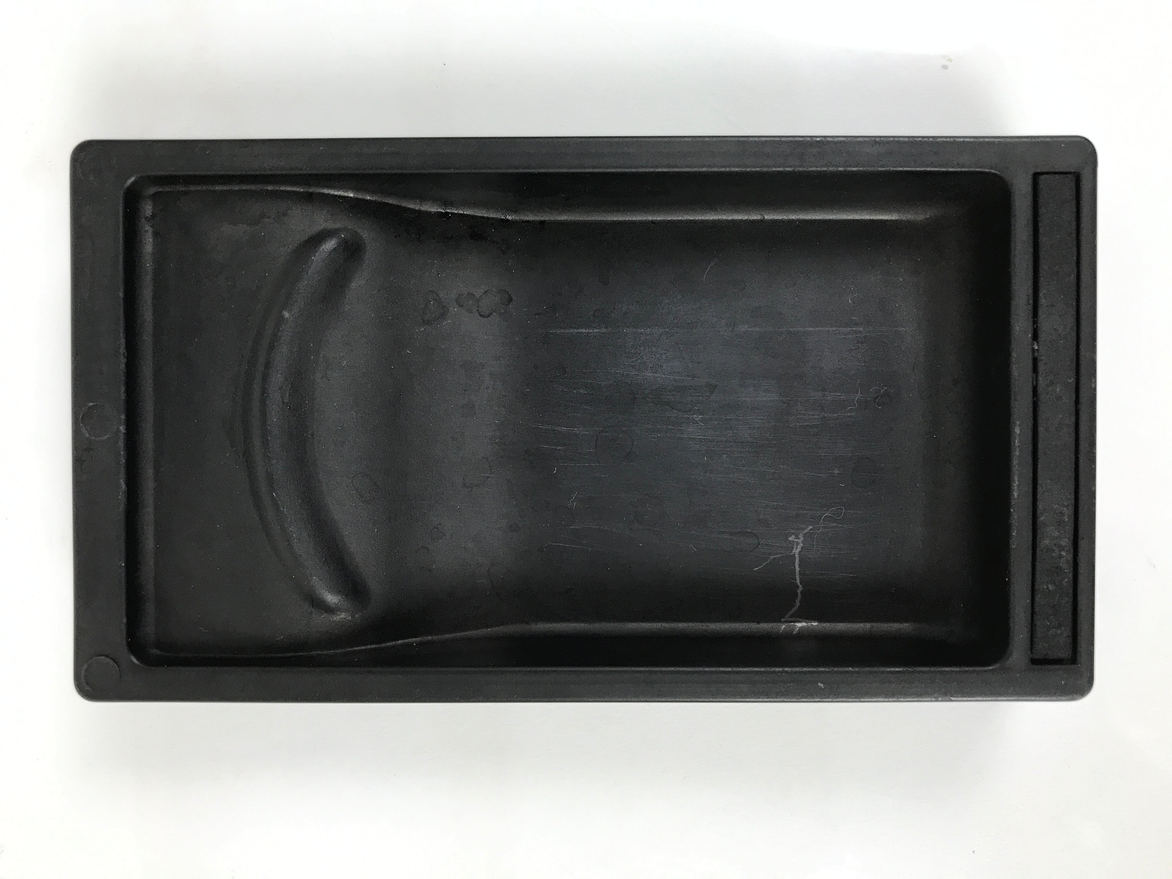 Japanese Inkstone Suzuri Vtg Sumi Grinder Calligraphy Shodo Shuji Tool SZ66