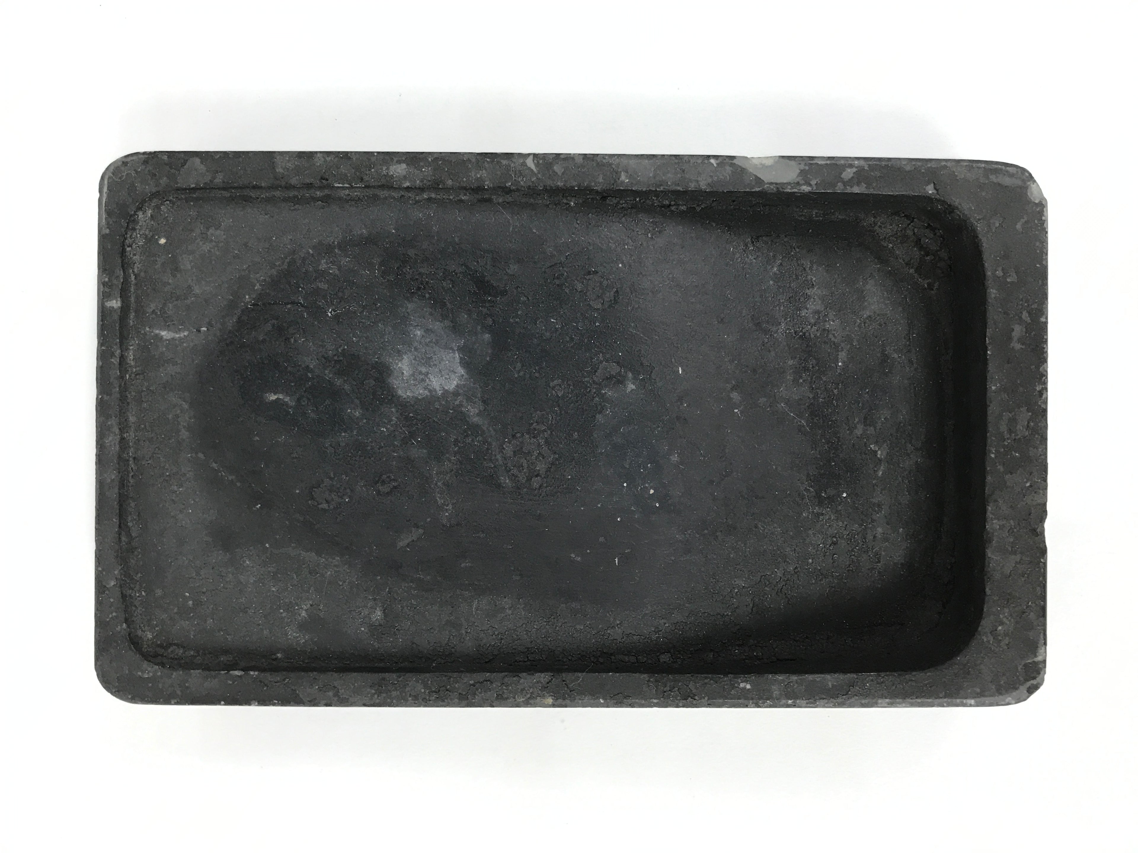 Japanese Inkstone Suzuri Vtg Sumi Grinder Calligraphy Shodo Shuji Tool SZ67