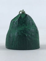 Japanese Iron Furin Wind Chime Tetsurin Vtg Green String Iwate Nanbu Owl DR500